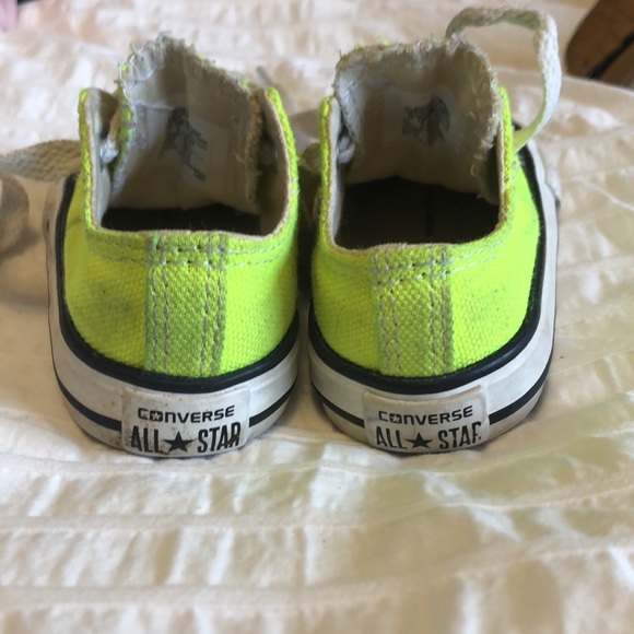 Neon baby converse! - Picture 3 of 4